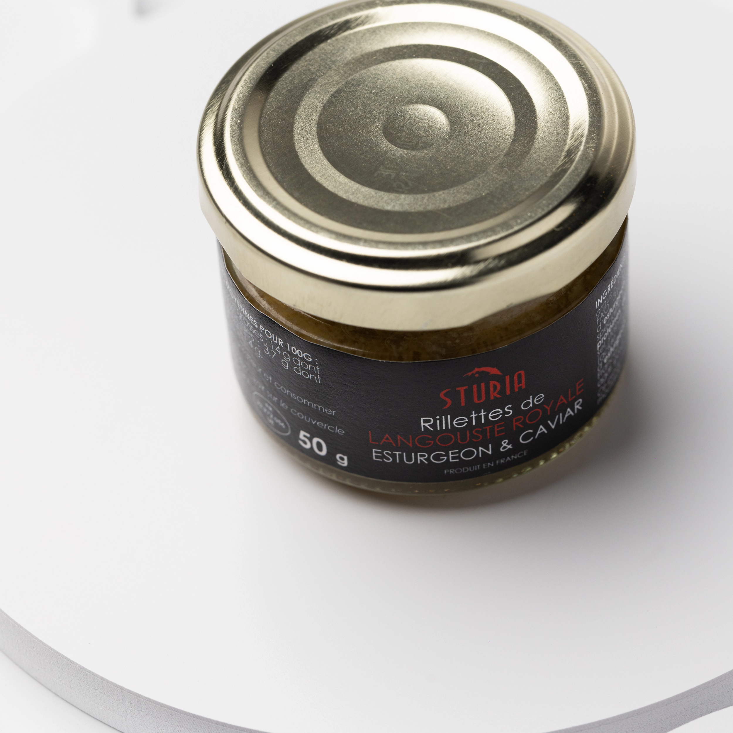 Rillettes de langouste royale, esturgeon & caviar