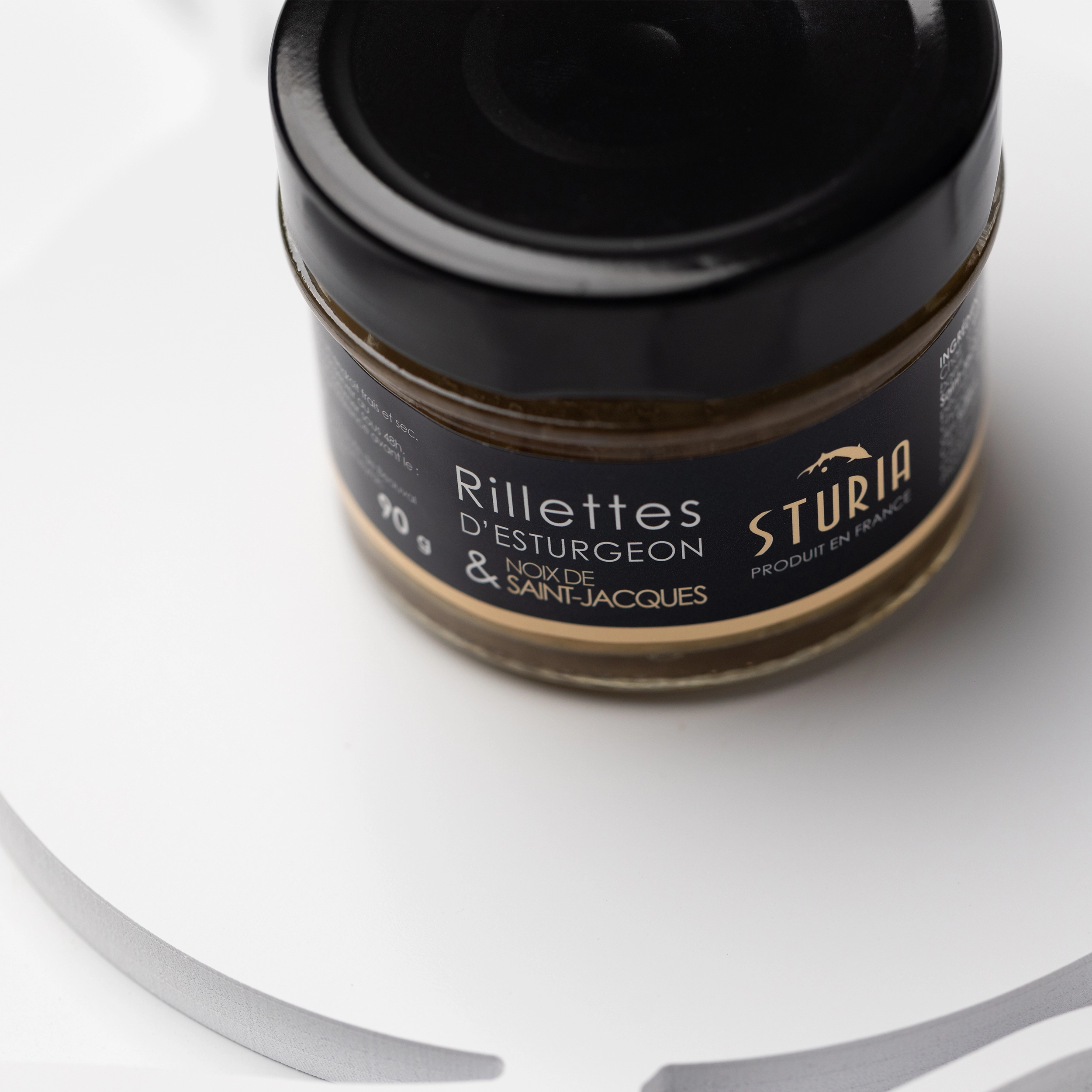 Rillettes d'esturgeon & Noix de Saint-Jacques