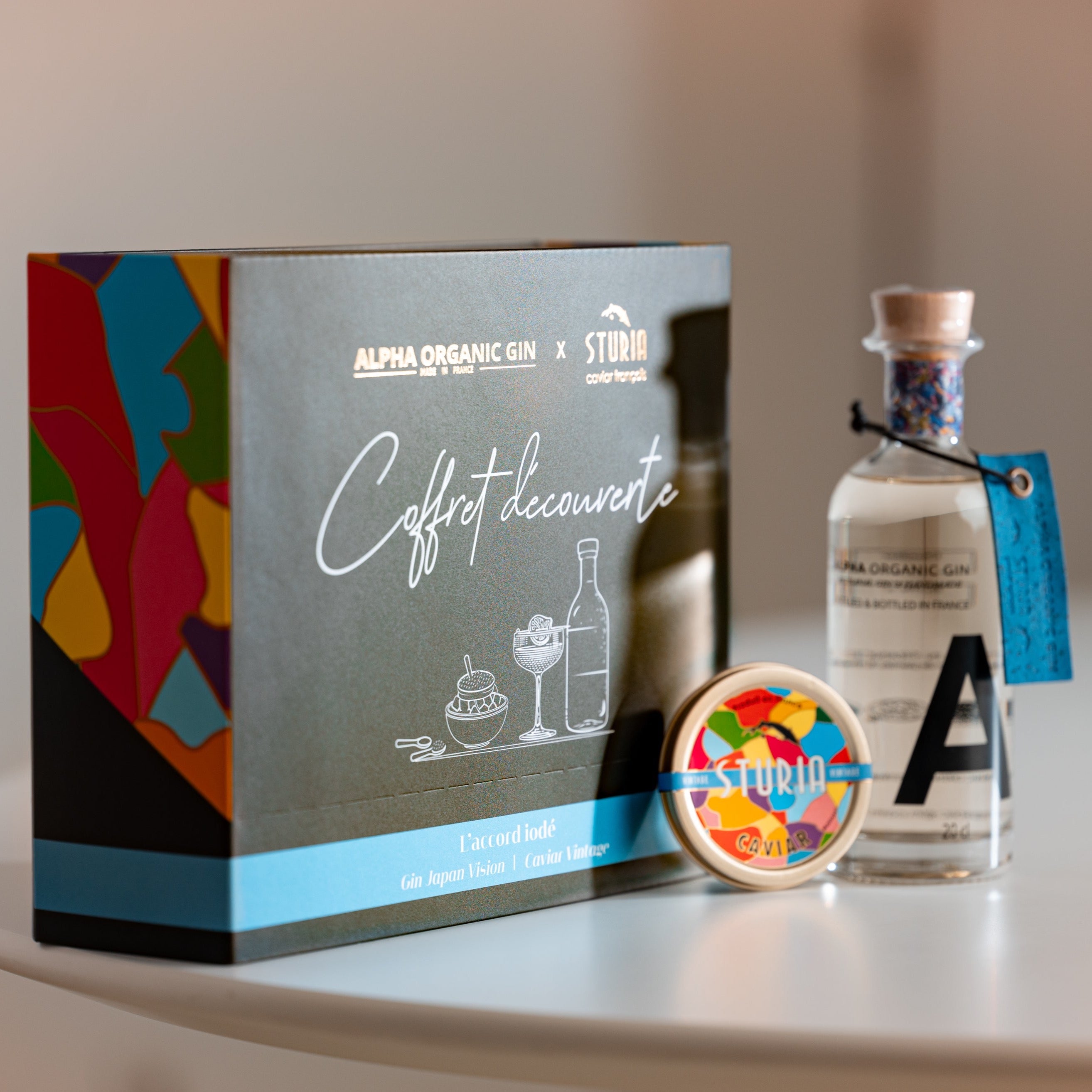 Coffret Alpha Organic Gin