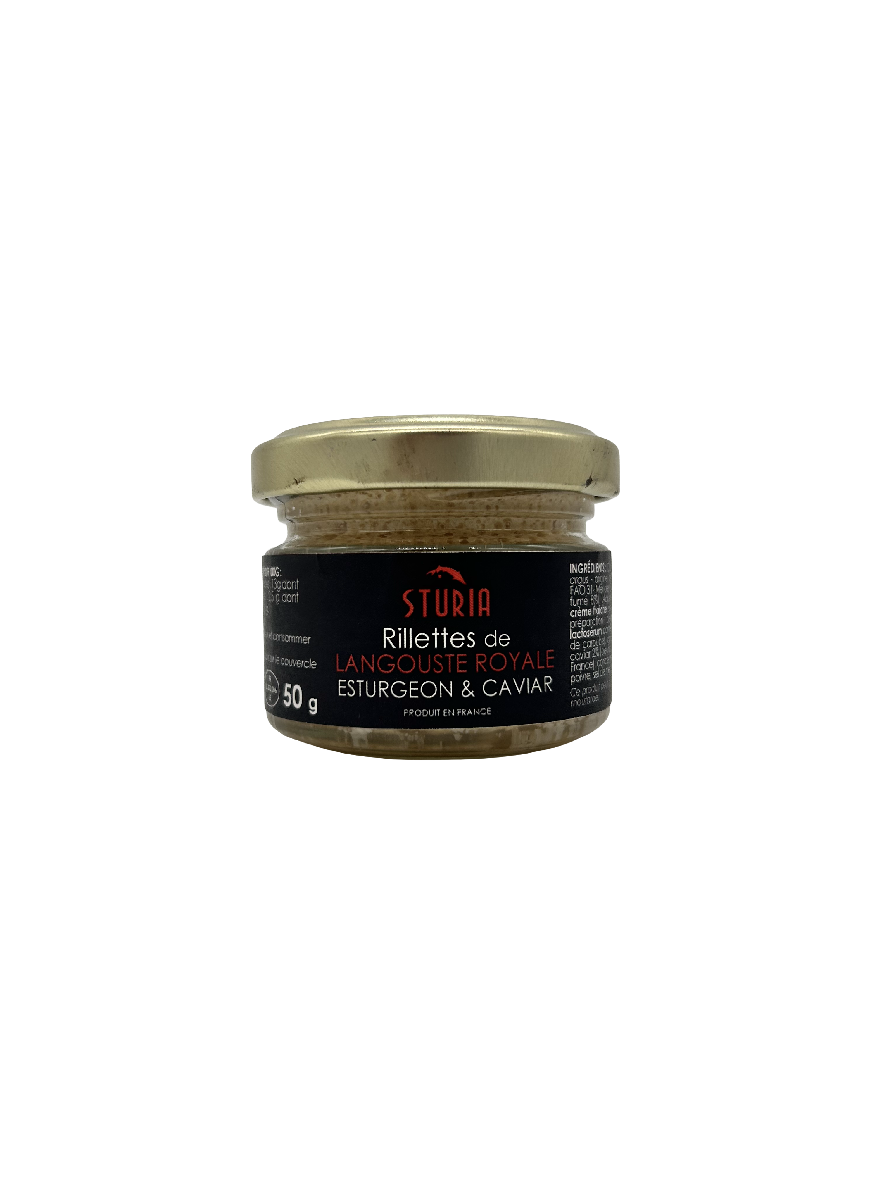 Rillettes de langouste royale, esturgeon & caviar