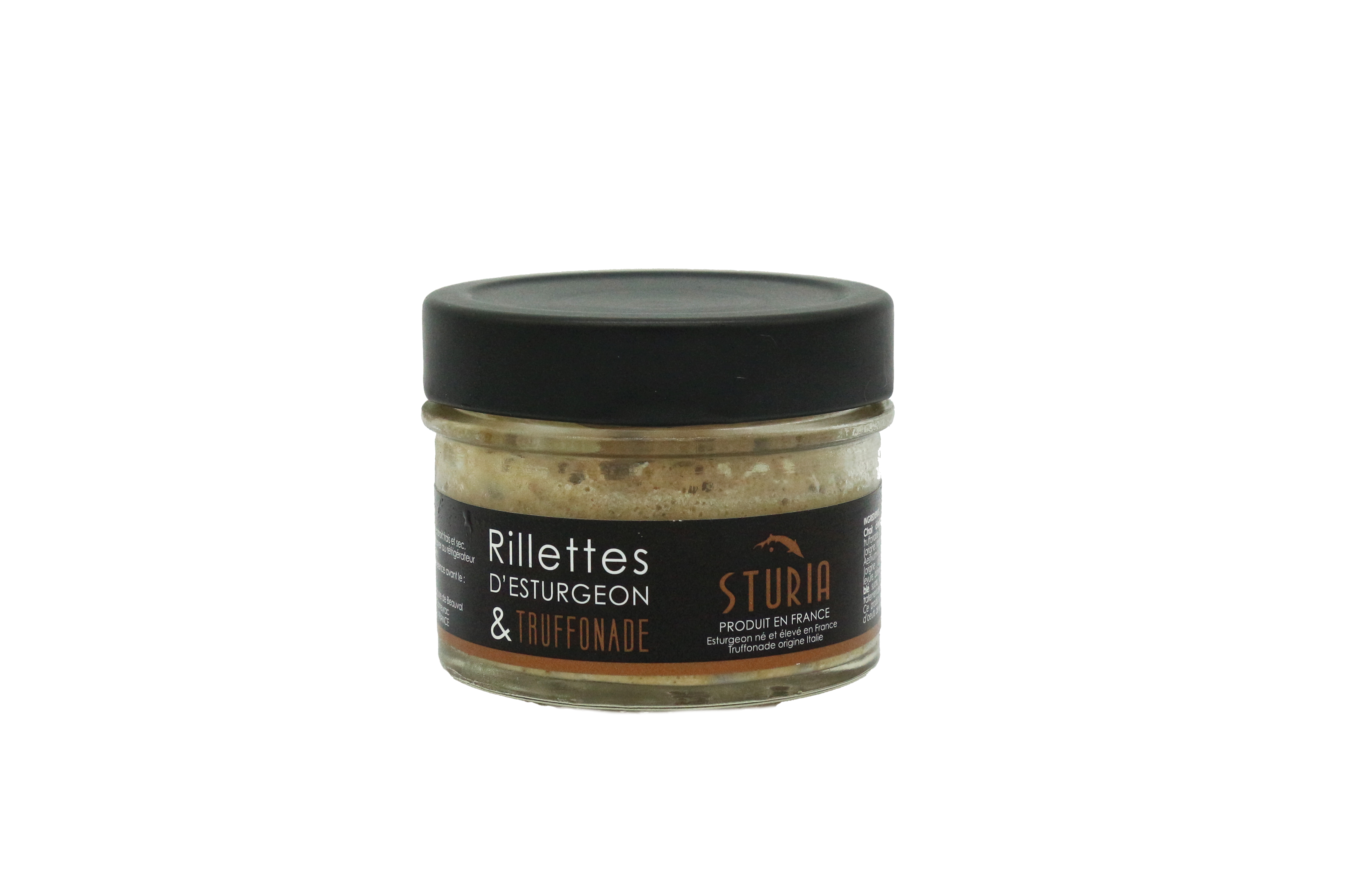 Smoked Sturgeon Rillettes Rillettes d'esturgeon et truffonade | Caviar Sturia