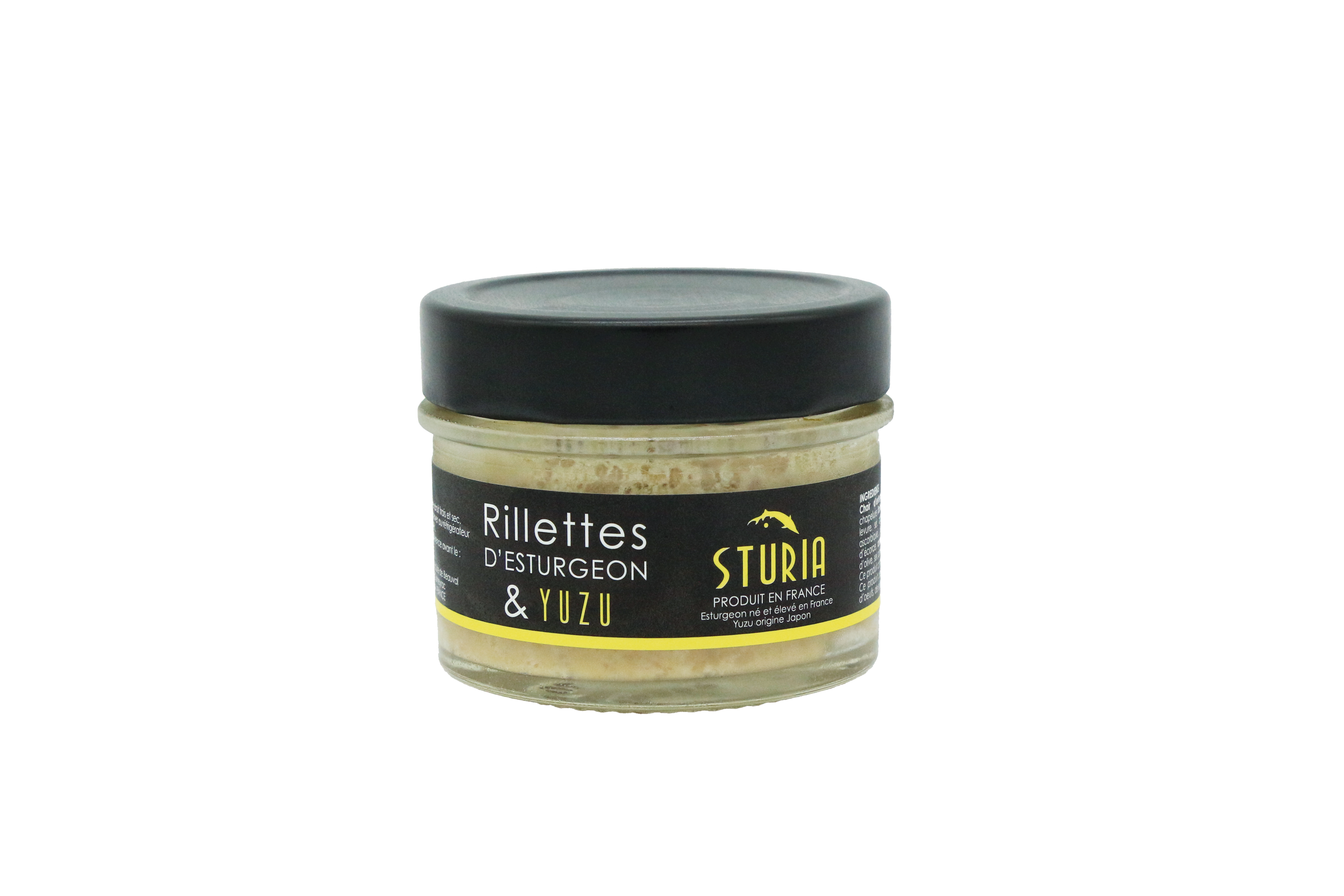 Smoked Sturgeon Rillettes Rillettes d'Esturgeon et yuzu | Caviar Sturia